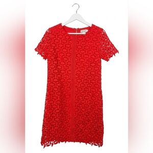 Coral Short Sleeve Dress | Never Worn | Smoke-Free Home